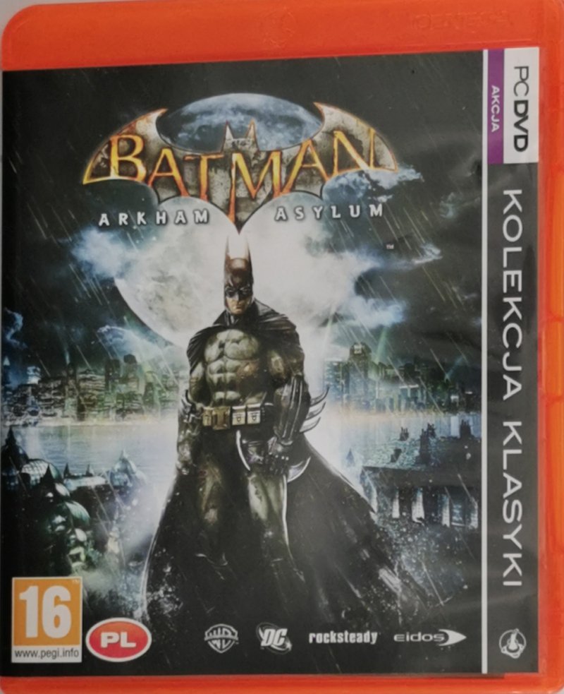 DVD. BATMNA ARKHAN ASYLUM
