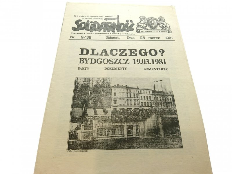 SOLIDARNOŚĆ NR 9/38 25 MARCA 1981