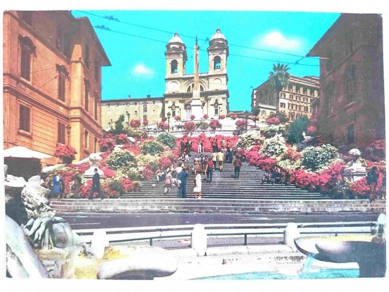 ROMA. PIAZZA DI SPAGNA – TRINITA DEI MONTI