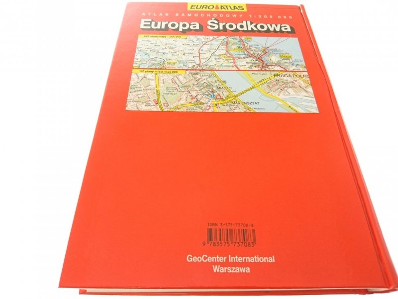EUROPA ŚRODKOWA. ATLAS SAMOCHODOWY 
