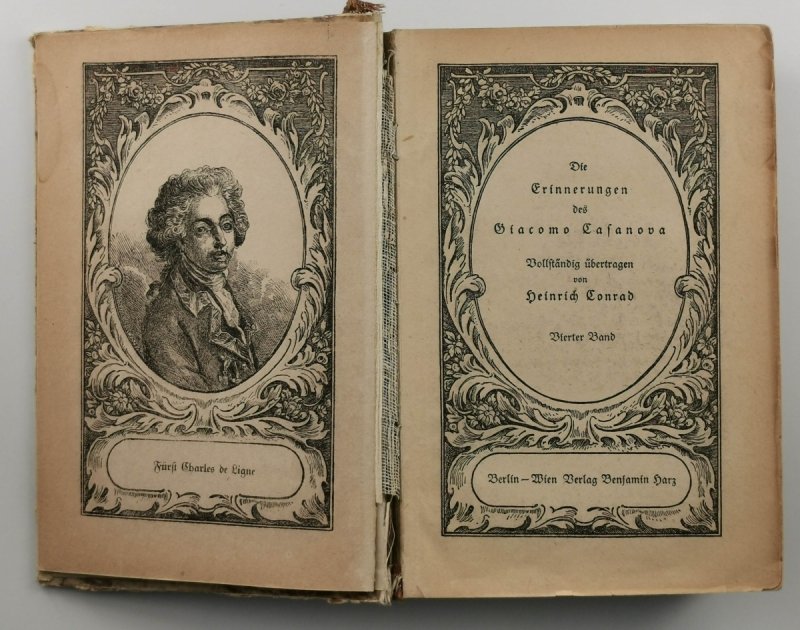 WSPOMNIENIA GIACOMO CASANOVY TOM IV - Charles de Linge