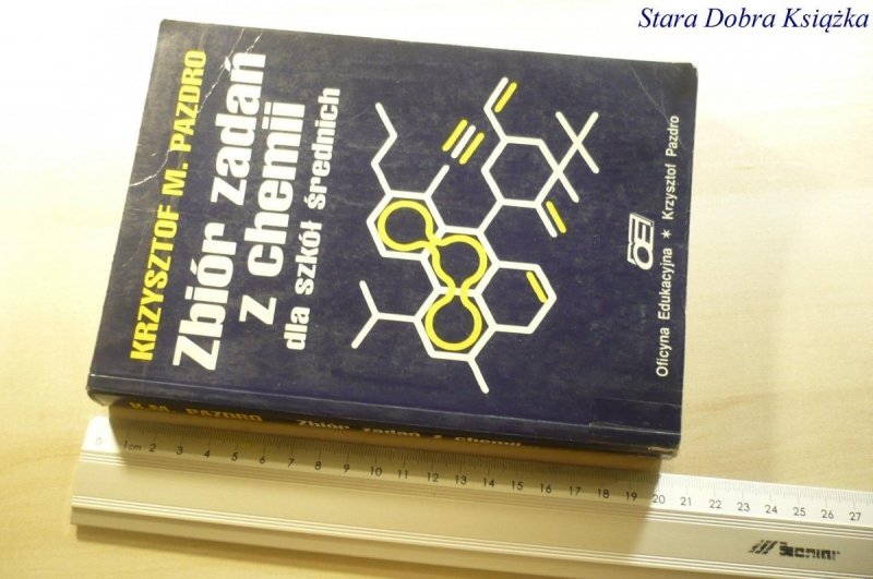 ZBIÓR ZADAŃ Z CHEMII - Krzysztof M. Pazdro 1994