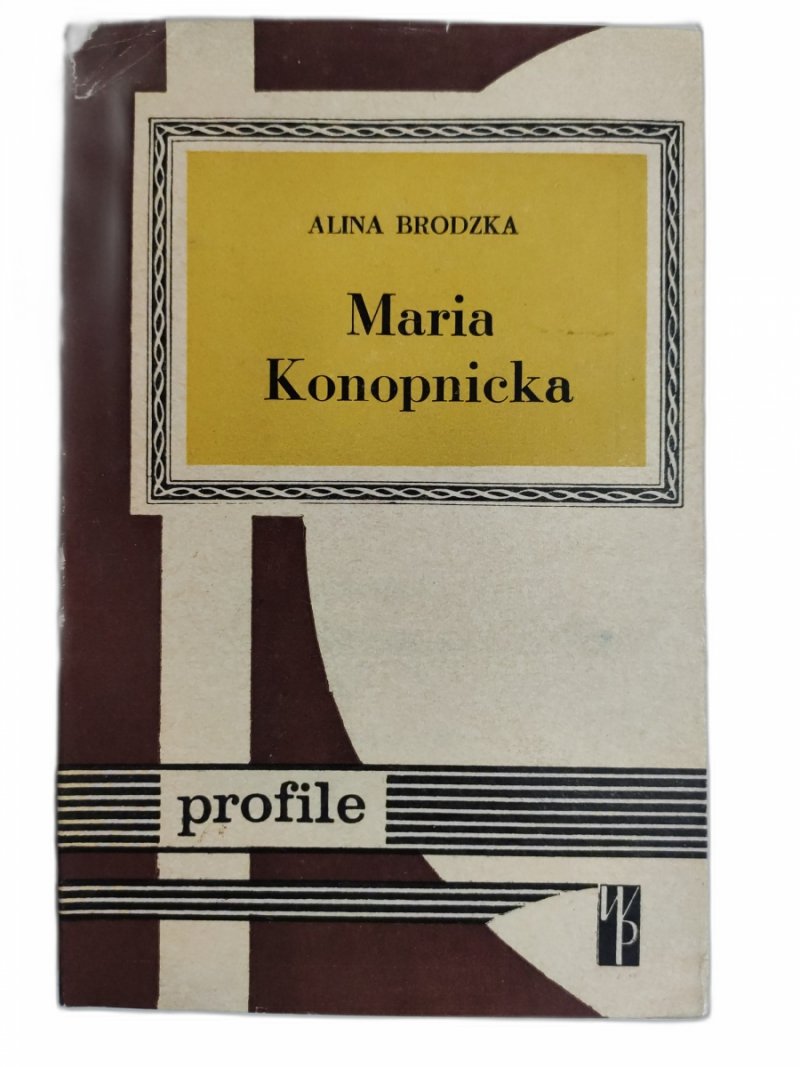 MARIA KONOPNICKA - Alina Brodzka