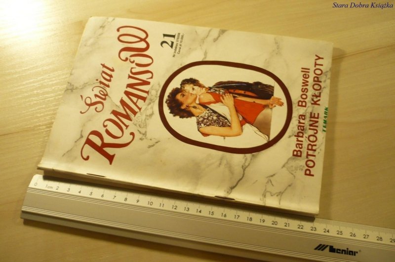 ŚWIAT ROMANSÓW 21 POTRÓJNE KŁOPOTY - Boswell 1992