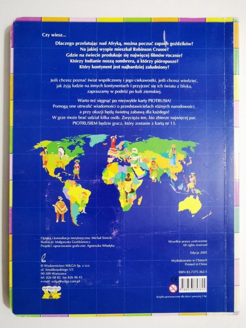 ATLAS DLA DZIECI. KONTYNENTY PAŃSTWA I STOLICE 