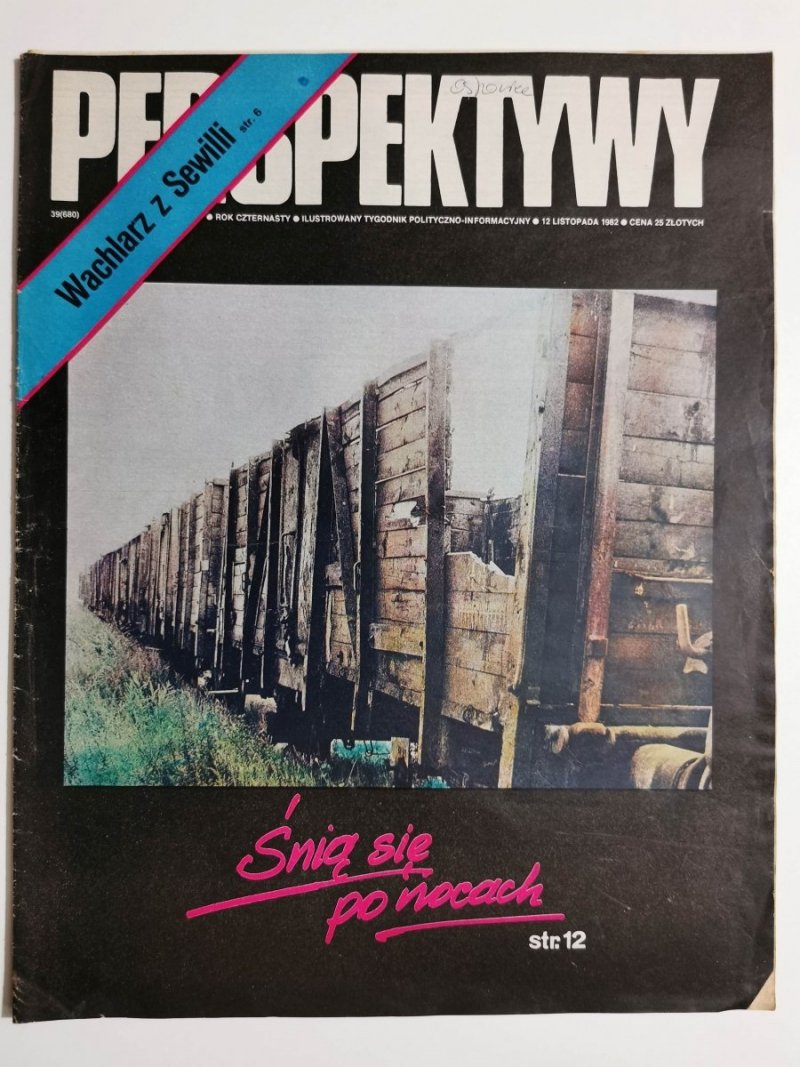 PERSPEKTYWY NUMER 39 (680) 12 LISTOPADA 1982
