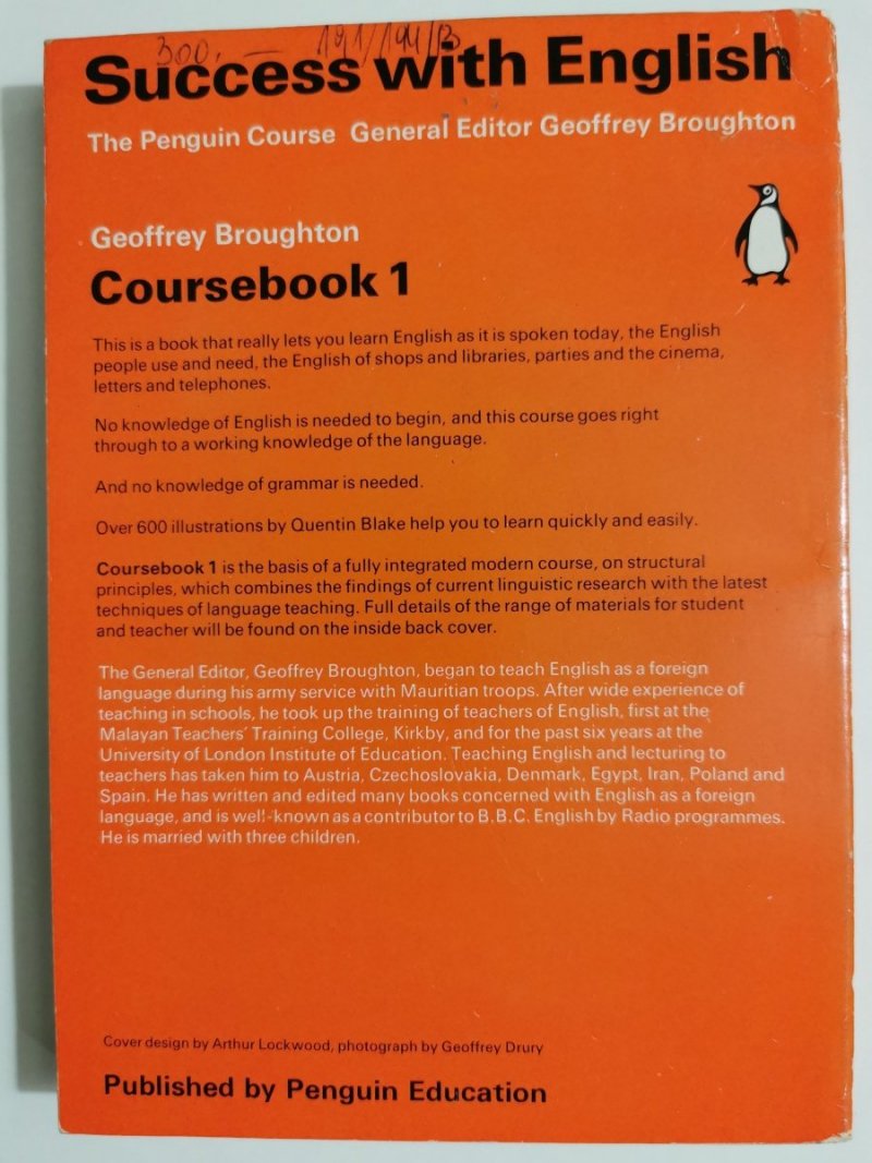 SUCCESS WITH ENGLISH. COURSEBOOK 1 1968