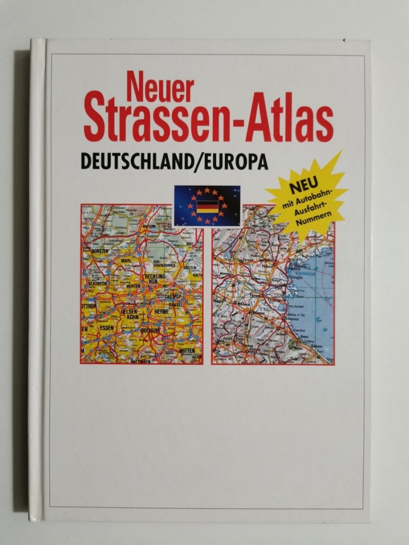NEUER STRASSEN-ATLAS DEUTSCHLAND/EUROPA 