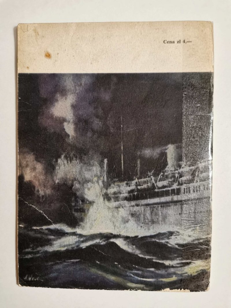 MINIATURY MORSKIE. NASZA NAJWIĘKSZA STRATA - Stanisław Bernatt 1958