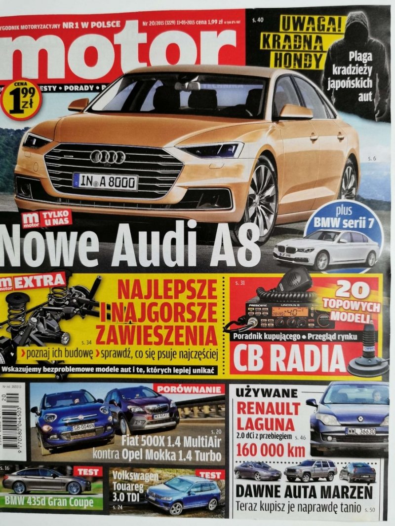 MOTOR NR 20/2015 (3229)