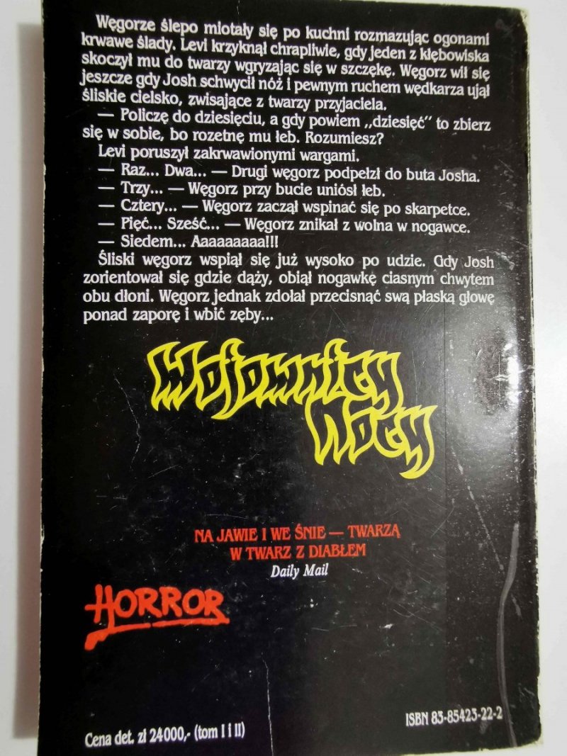 WOJOWNICY NOCY TOM 2 - Graham Masterton 1991