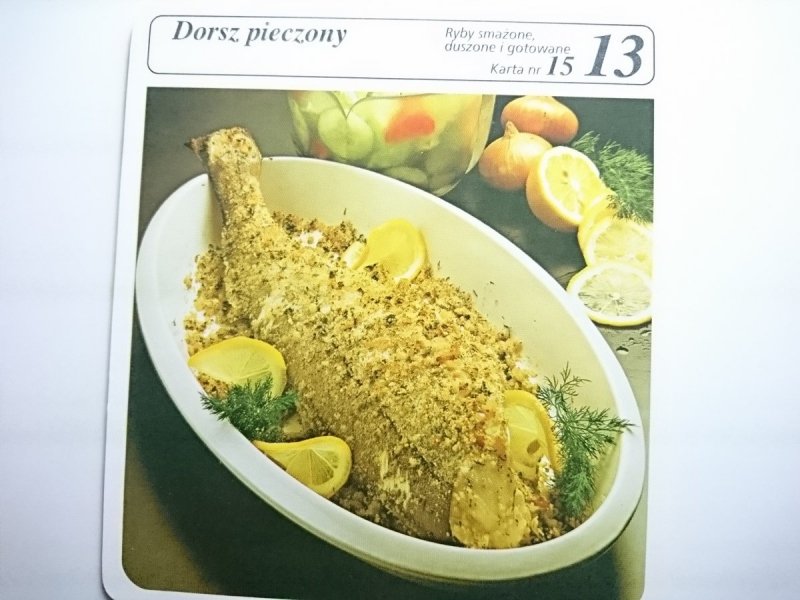 KARTA KULINARNA NR 15 DORSZ PIECZONY