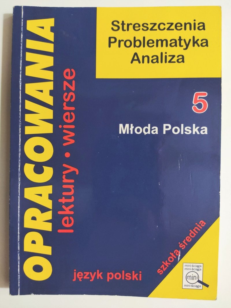 OPRACOWANIA MŁODA POLSKA - Dorota Stopka