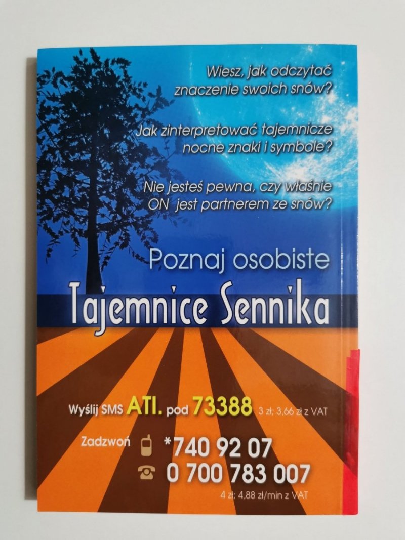 SENNIK DLA MĘŻCZYZN - Anna Maria Krauze 2008