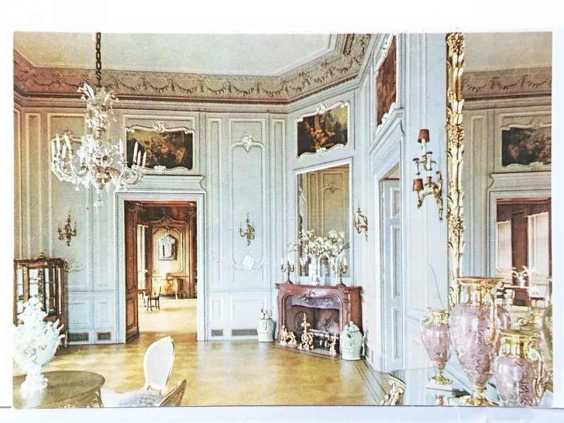 PSZCZYNA. ZAMEK Z XV w. SALON SZARY