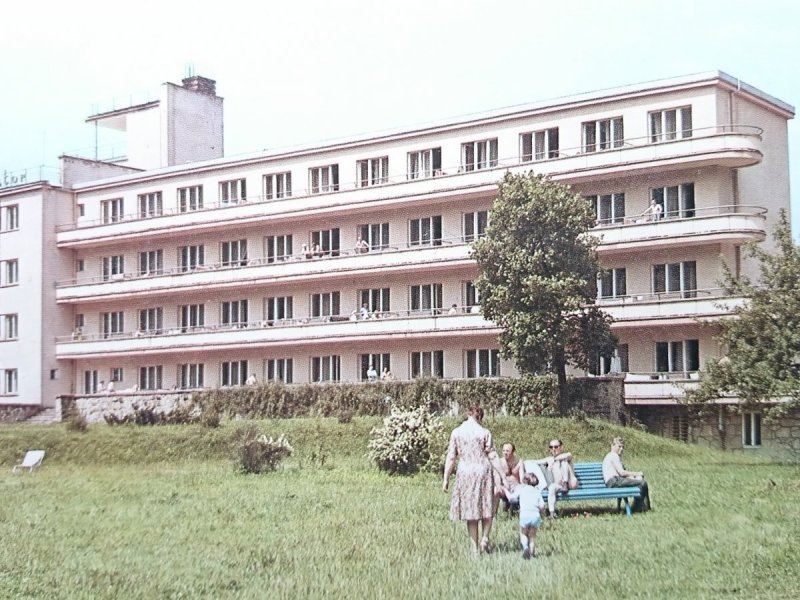 ŻEGIESTÓW. SANATORIUM 'WIKTOR' FOT. J. ŻAK
