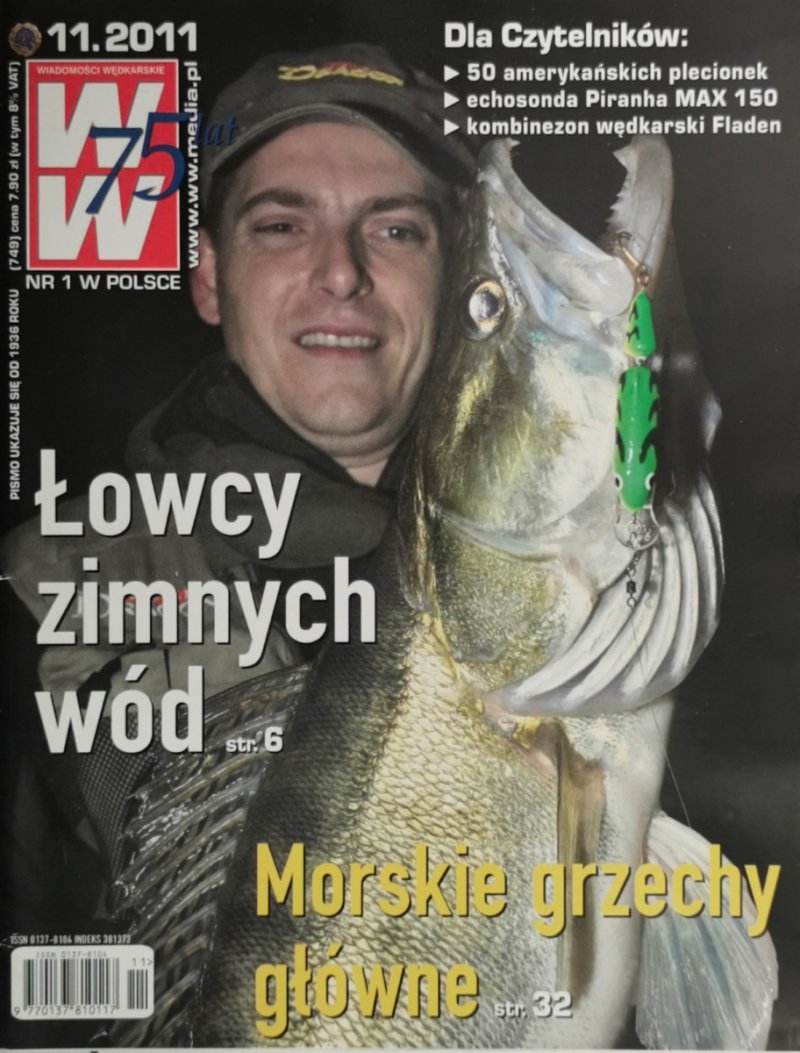 WIADOMOŚCI WĘDKARSKIE NR. 11.2011