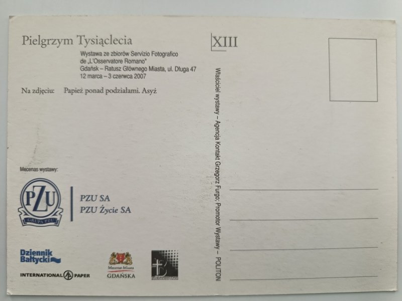 JAN PAWEŁ II PIELGRZYM TYSIĄCLECIA