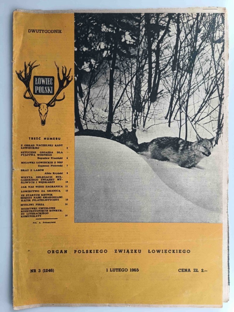 ŁOWIEC POLSKI NR 3/1965