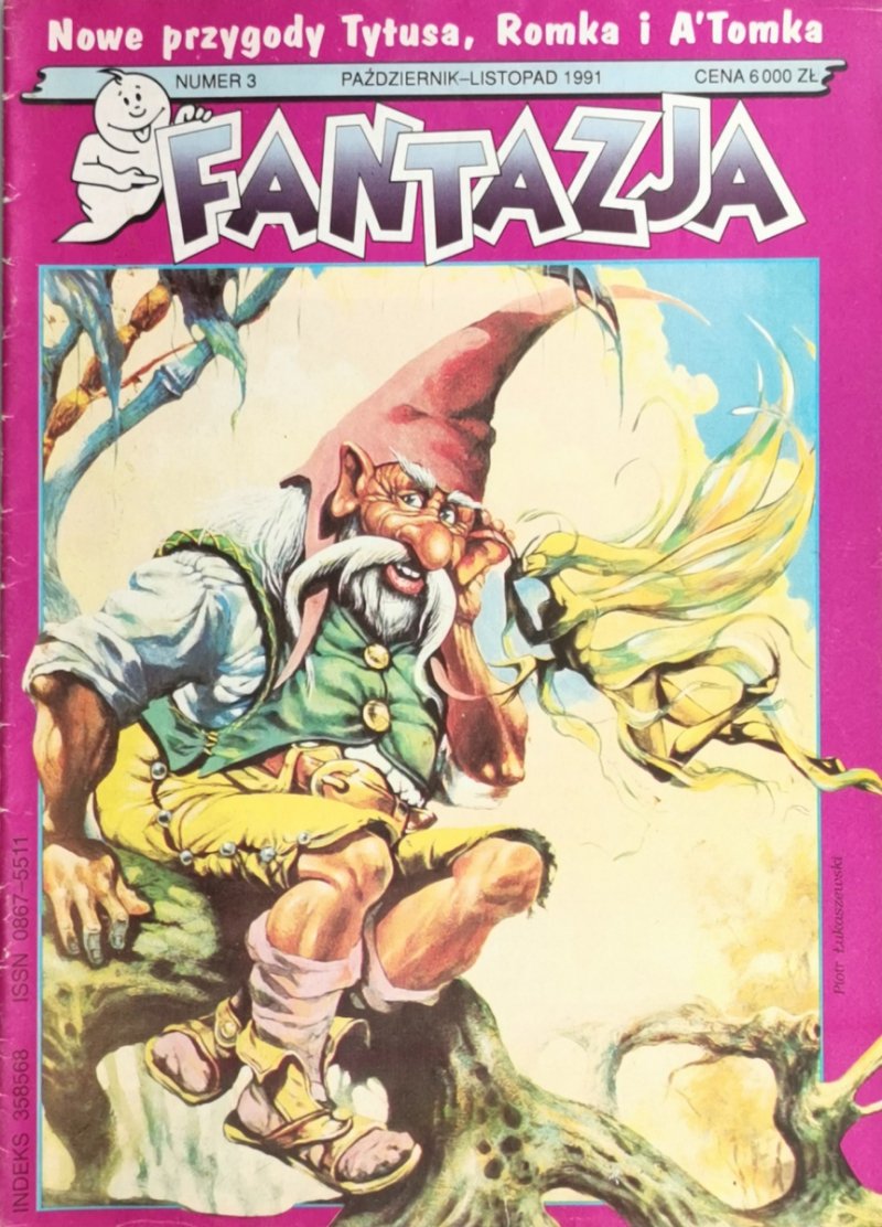 FANTAZJA NUMER 3 PAŹDZIERNIK-LISTOPAD 1991