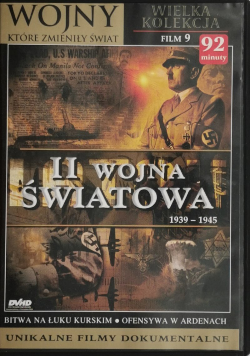 DVD. II WOJNA ŚWIATOWA 1939-1945 