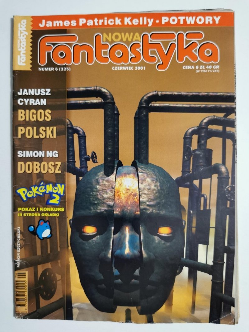 NOWA FANTASTYKA NUMER 6 (225) CZERWIEC 2001