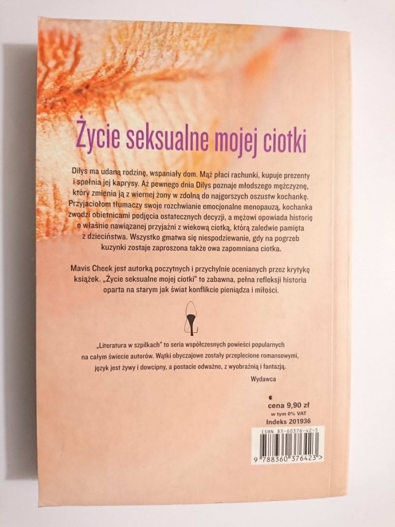 ŻYCIE SEKSUALNE MOJEJ CIOTKI - Mavis Cheek 2006