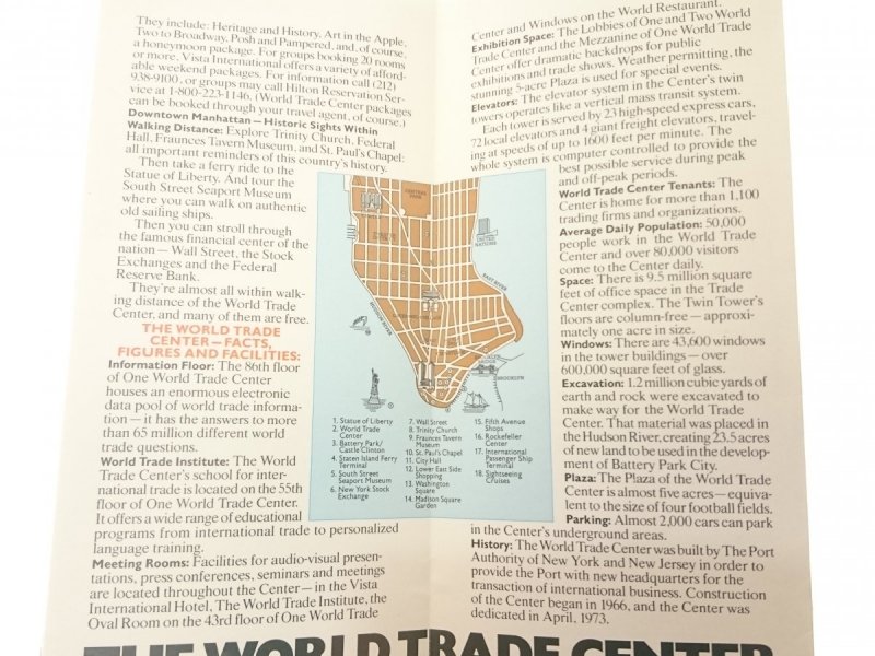 THE WORLD TRADE CENTER NEW YORK