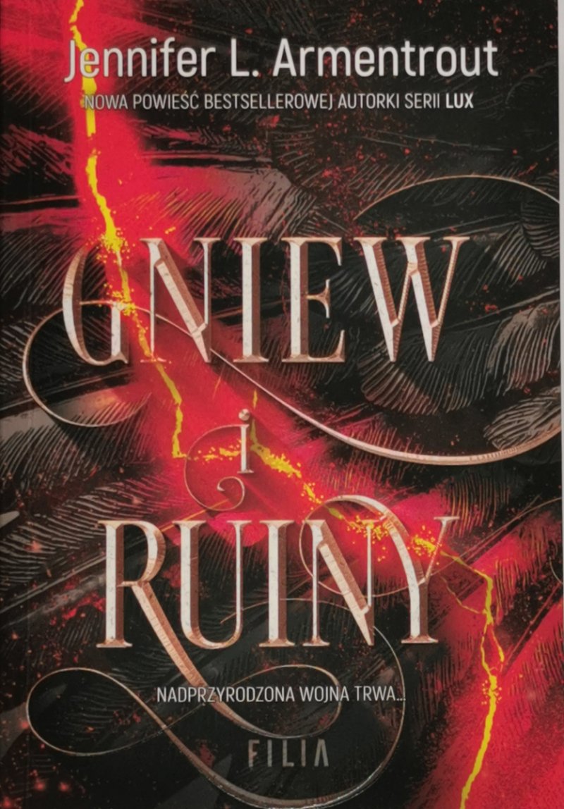 GNIEW I RUINY - Jennifer L. Aremntrout