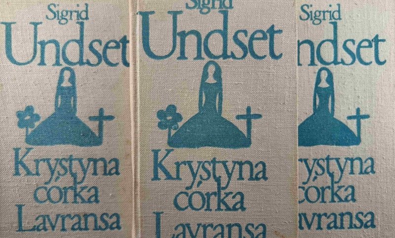 KRYSTYNA CÓRKA LAVRANSA TOM 1-3 - Sigrid Undset
