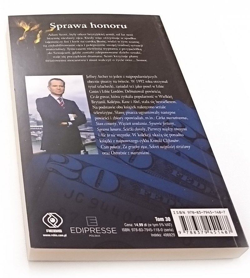 SPRAWA HONORU CZĘŚĆ I i II - Jeffrey Archer