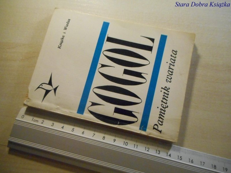 PAMIĘTNIK WARIATA - Mikołaj Gogol 1968