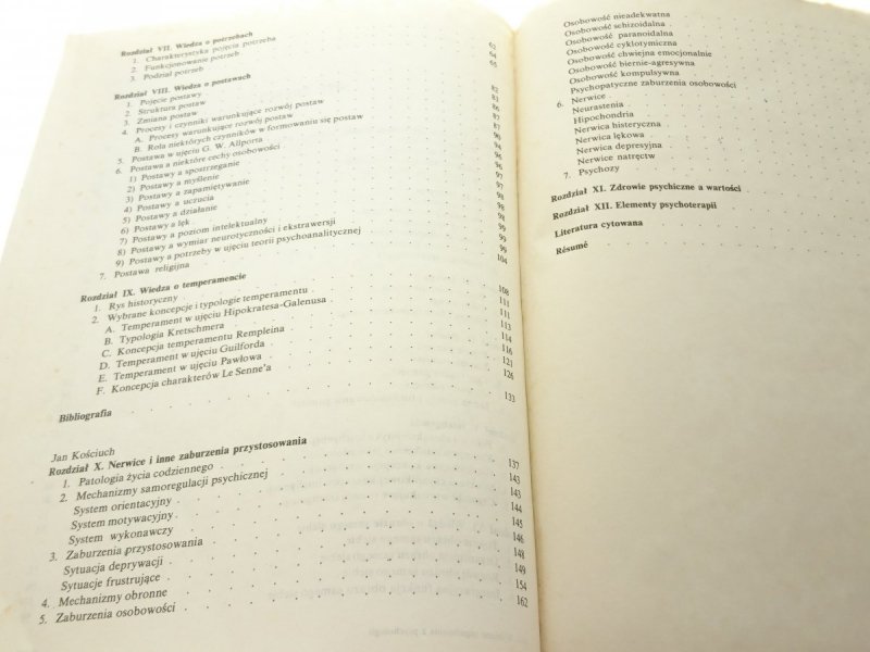 WYBRANE ZAGADNIENIA PSYCHOLOGII - Jan Bielecki OMI