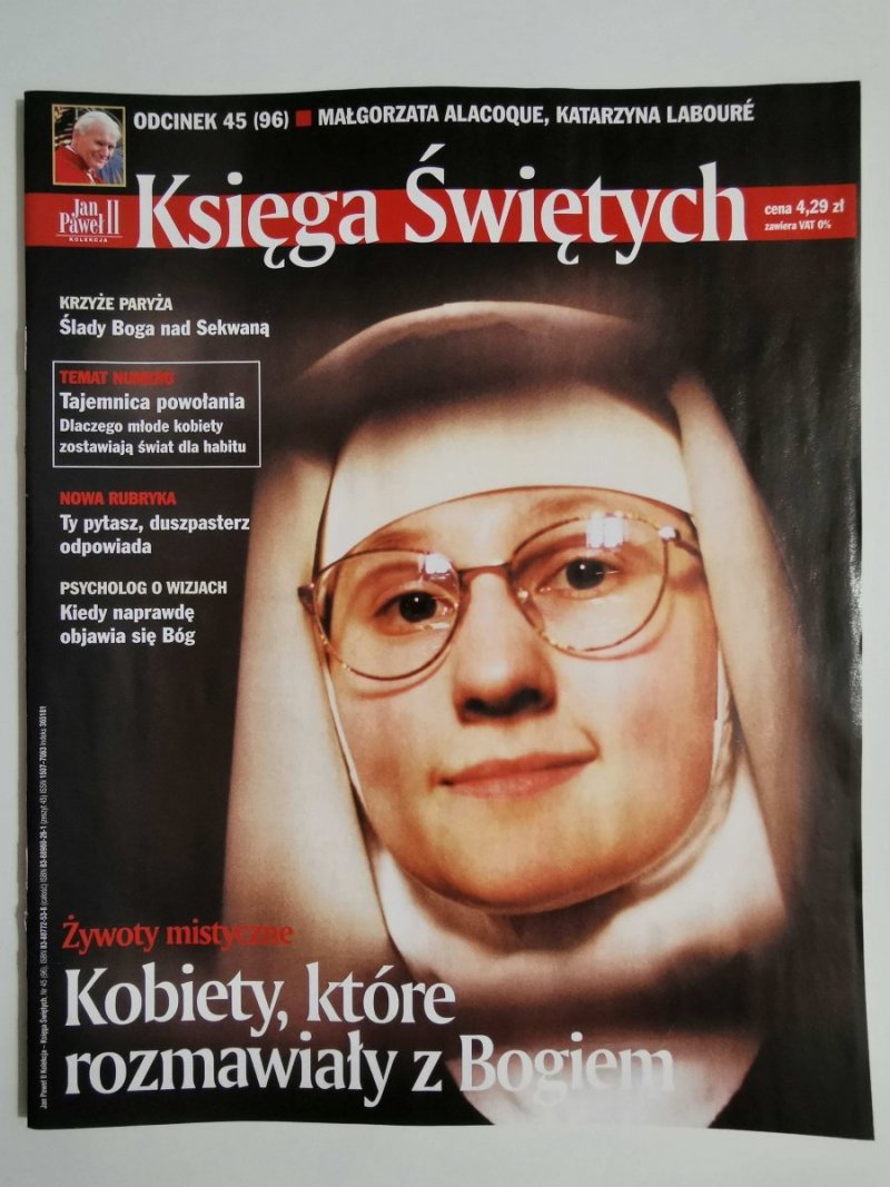 JAN PAWEŁ II KOLEKCJA KSIĘGA ŚWIĘTYCH NR 45 (96)