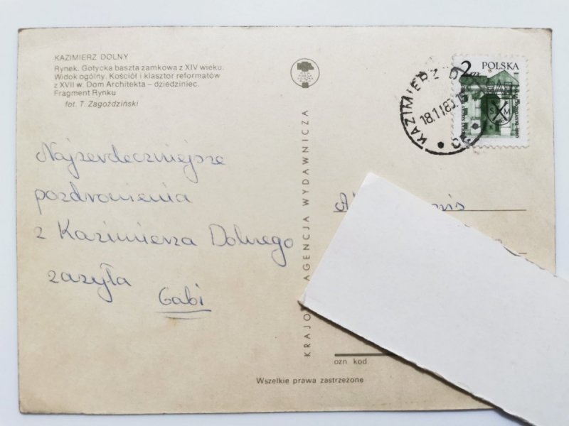 KAZIMIERZ DOLNY. SZEŚĆ UJĘĆ FOT. ZAGOŹDZIŃSKI