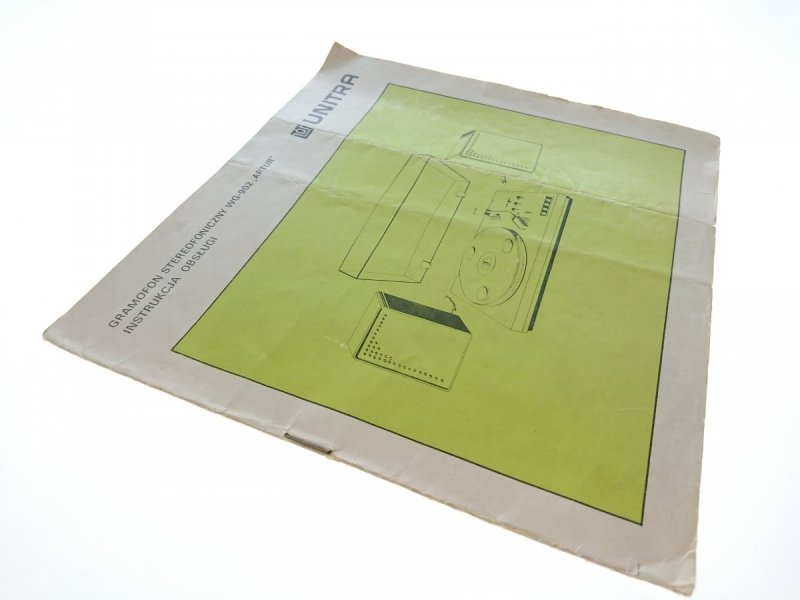 UNITRA. GRAMOFON STEREOFONICZN WG-902 ARTUR