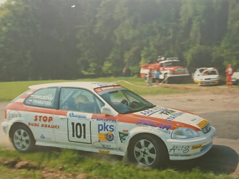RAJD WRC 2005 ZDJĘCIE NUMER #148 HONDA CIVIC