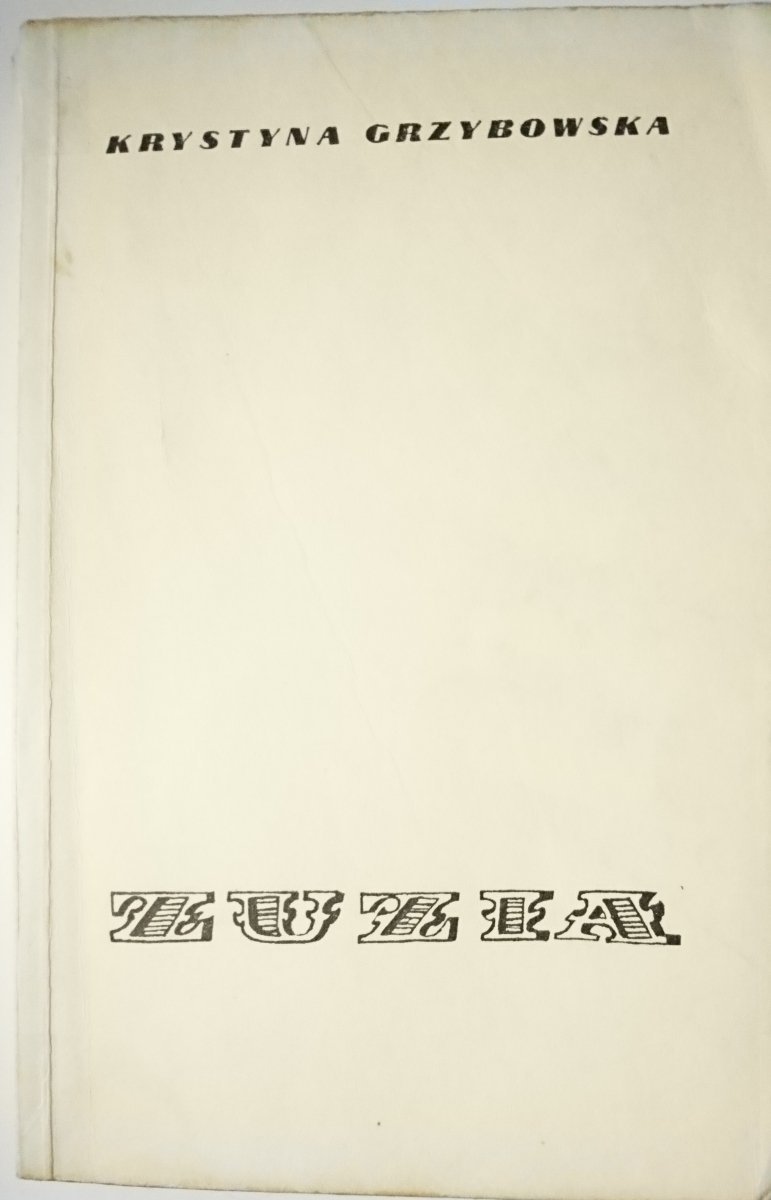 ZUZIA - Krystyna Grzybowska 1968