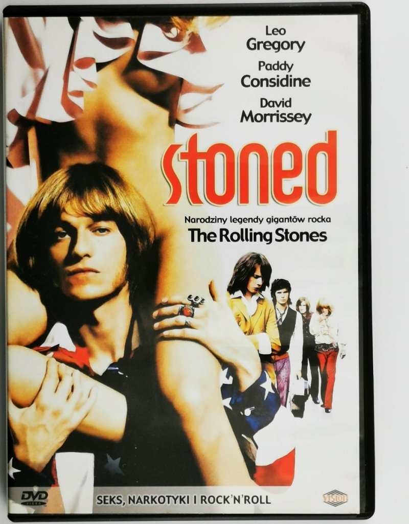 DVD. STONED THE ROLING STONES WOOLLEY WALLIAMS