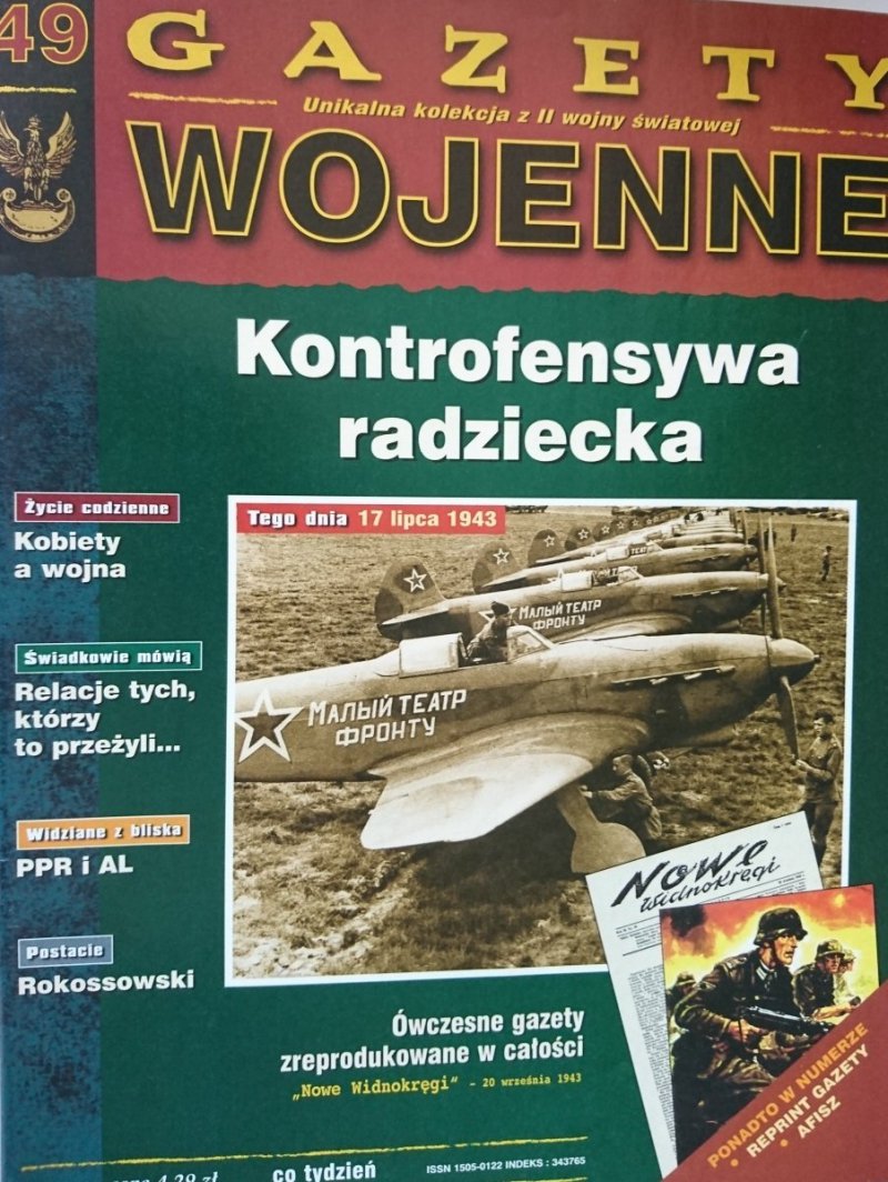 GAZETY WOJENNE 49 KONTROFENSYWA RADZIECKA