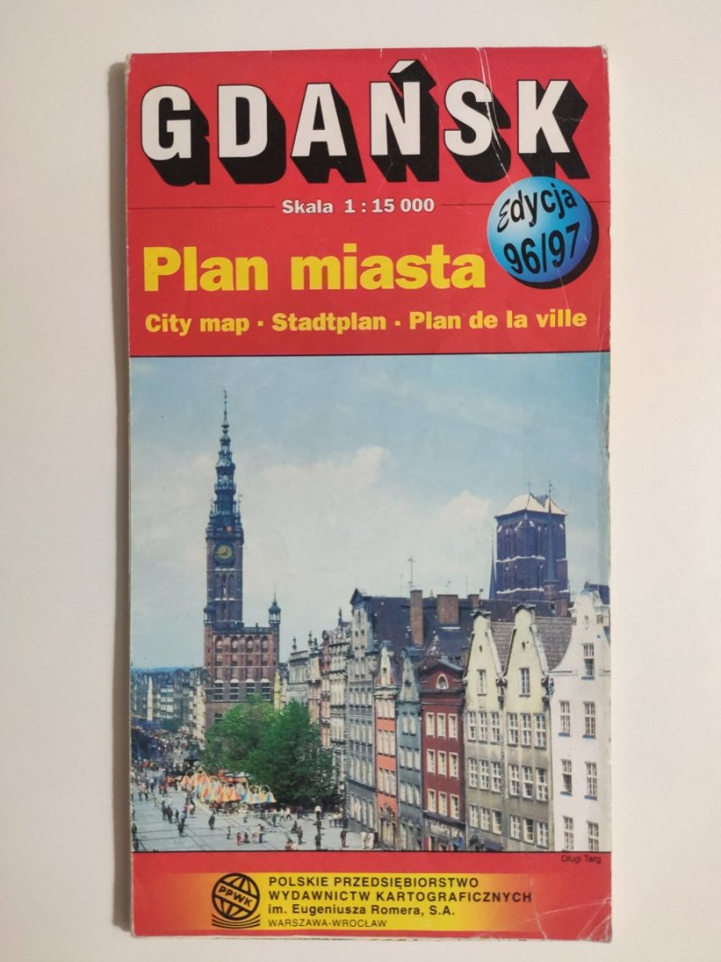 PLAN MIASTA GDAŃSK 1997