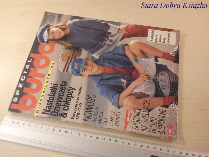 SPECIAL BURDA WIOSNA/LATO '95 NASTOLATKI