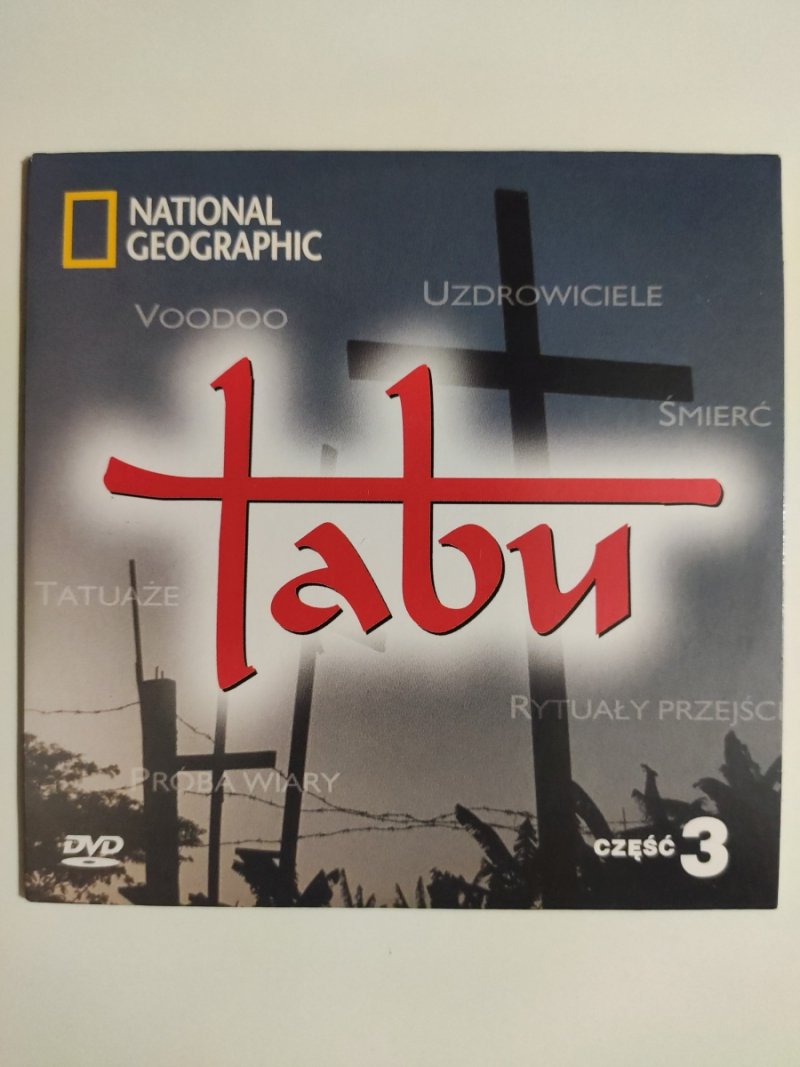 DVD. TABU. NATIONAL GEOGRAPHIC. CZĘŚĆ 3