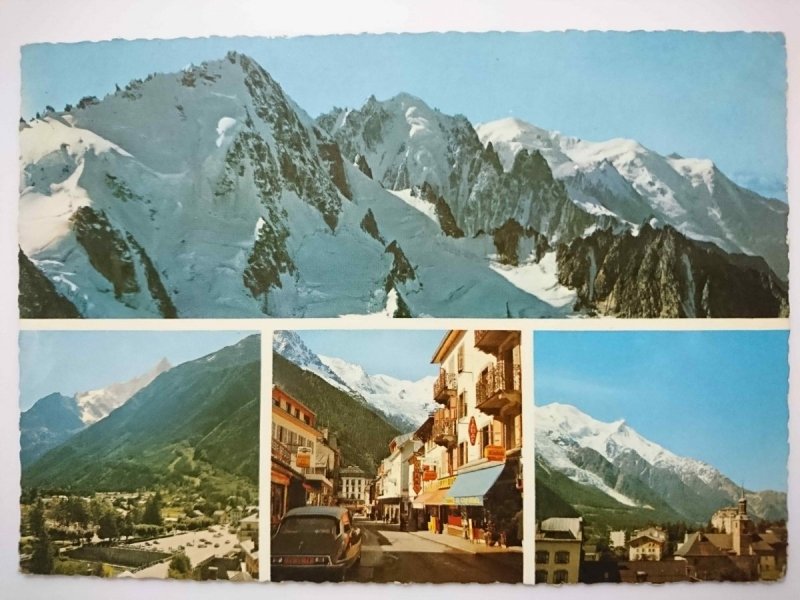 CHAMONIX-MONT-BLANC. CHAINE DU MONT-BLANC LA VILLE