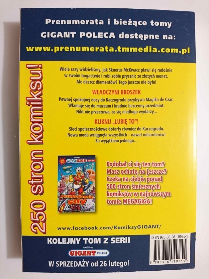 GIGANT POLECA TOM CXCII (192) MIŁOŚĆ, SZMARAGD I KOKOSY 2016