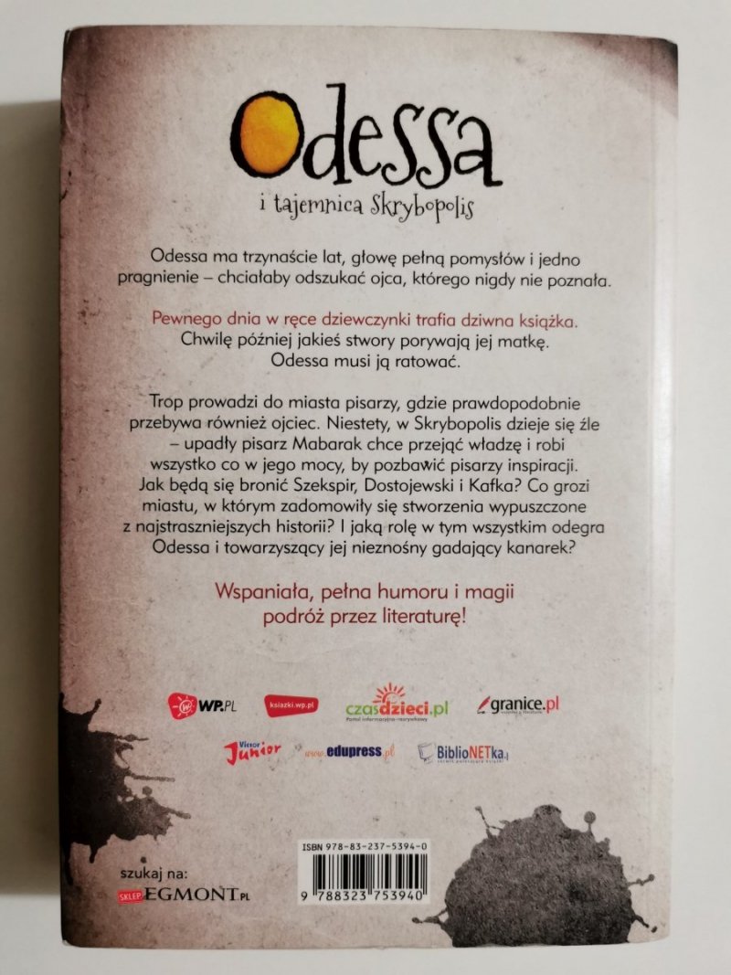 ODESSA I TAJEMNICA SKRYBOPOLIS - Peter Van Olmen 