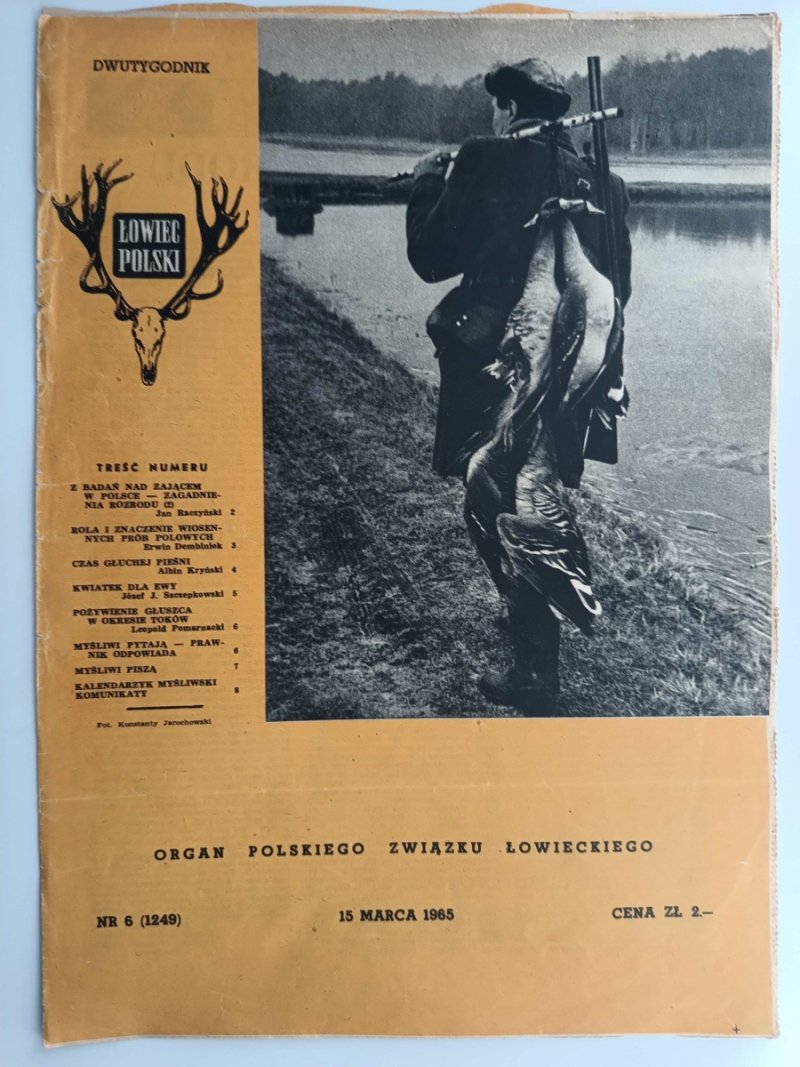 ŁOWIEC POLSKI NR 6/1965