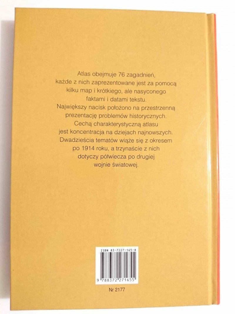 PODRĘCZNY ATLAS HISTORII POWSZECHNEJ 