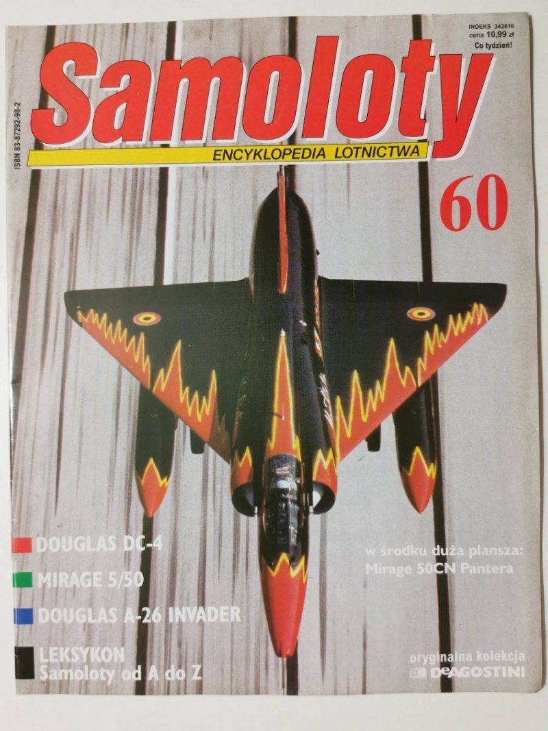 SAMOLOTY ENCYKLOPEDIA LOTNICTWA NR 60 