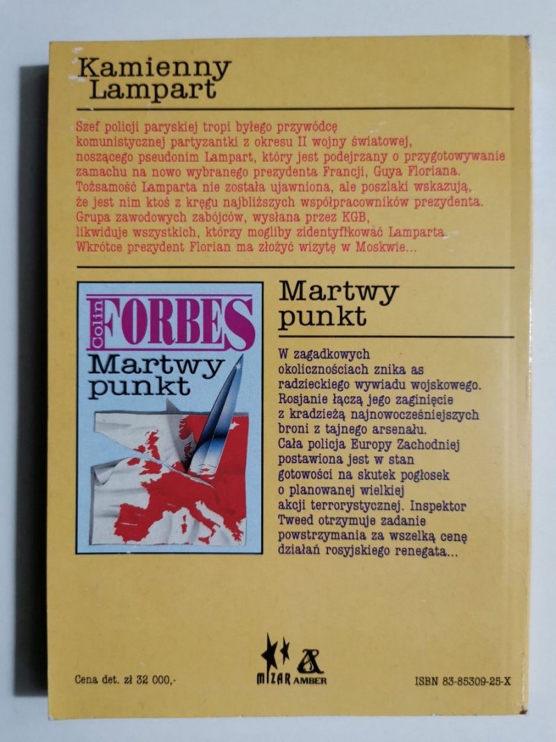 KAMIENNY LAMPART - Colin Forbes 